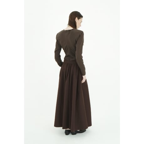 CLANE クラネ “2WAY ADJUST FLARE SKIRT” ２ウェイアジャストフレアスカート