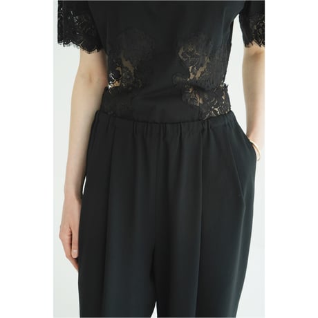 CLANE クラネ “DRAWSTRING LOOSE TUCK PANTS” ドローストリングルーズタックパンツ
