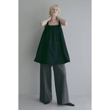 MANOF マノフ “SQUARE NECK GATHER MINI ONE PIECE” スクエアネックギャザーミニワンピース