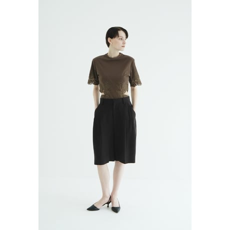 CLANE クラネ “SIDE LACE CUT OUT BODYSUITS” サイドレースカットアウトボディスーツ