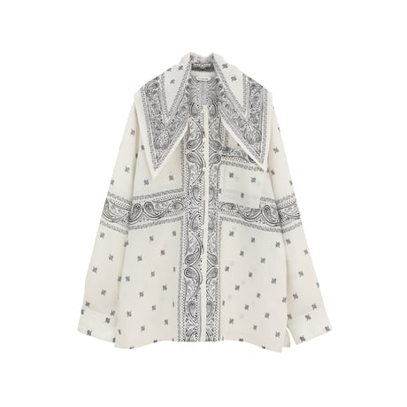 CLANE クラネ “BANDANA SHIRTS” バンダナシャツ