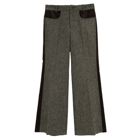 CLANE クラネ “CORDUROY PANEL MELANGE PANTS” コーデュロイパネルメランジパンツ