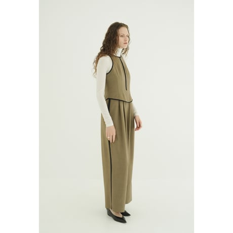 CLANE クラネ “BUSTIER LAYERED ALL IN ONE” ビスチェレイヤードオールインワン