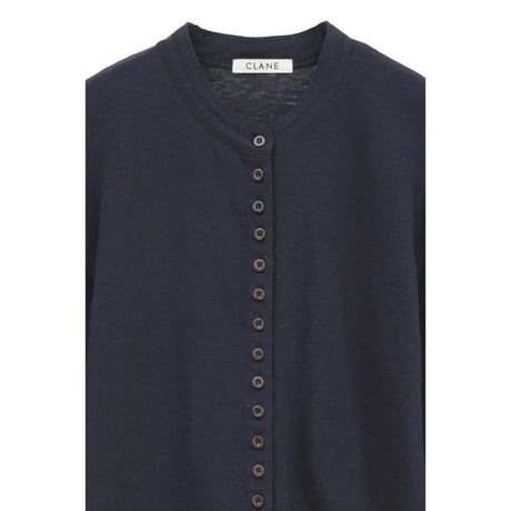 CLANE クラネ “BUTTON DETAIL CUT TOPS” ボタンディティールカットトップス