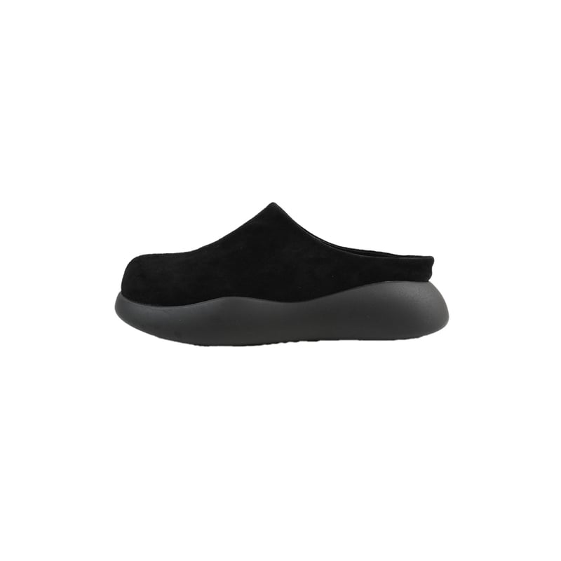 CLANE クラネ “SUEDE PUFF SLIPONS” スエードパフスリッポン | t