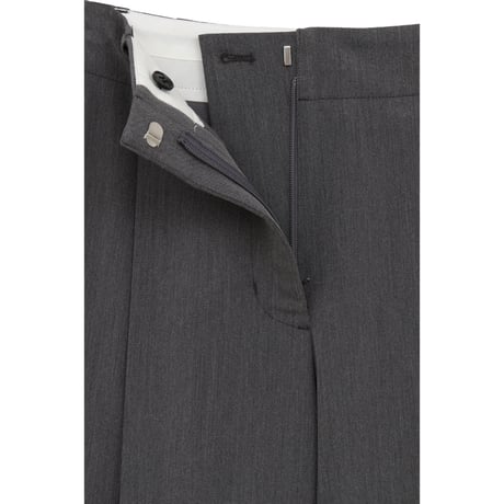 CLANE クラネ “LOW WAIST TUCKED LOOSE SLACKS” ローウエストタックルーズパンツ