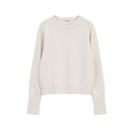 CLANE クラネ “BASIC COMPACT KNIT TOPS” ベーシックコンパクトニットトップス