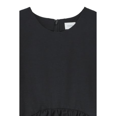 MANOF マノフ “BALLOON PEPLUM ONE PIECE” バルーンペプラムワンピース