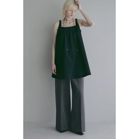 MANOF マノフ “SQUARE NECK GATHER MINI ONE PIECE” スクエアネックギャザーミニワンピース