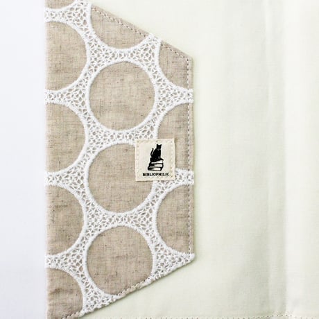 ブックカバー / EMBROIDERY BOOKCOVER CL 46判