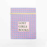 ブックポーチ / NINE STORIES BOOKPOUCH CHECK PK×BL