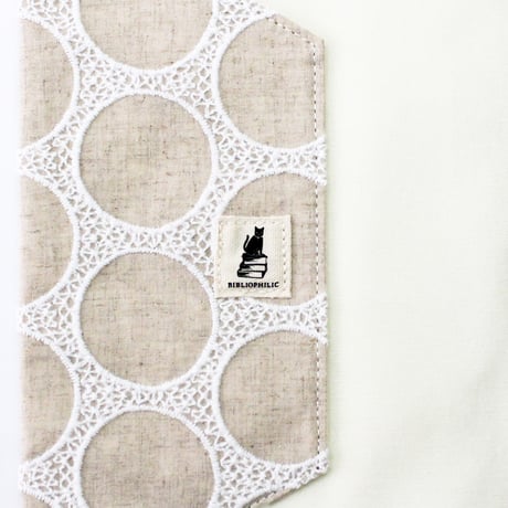 ブックカバー / EMBROIDERY BOOKCOVER CL A5判