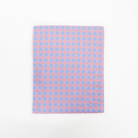 ブックポーチ / NINE STORIES BOOKPOUCH CHECK PK×BL