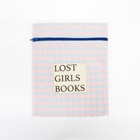 ブックポーチ / NINE STORIES BOOKPOUCH CHECK  LP×LB