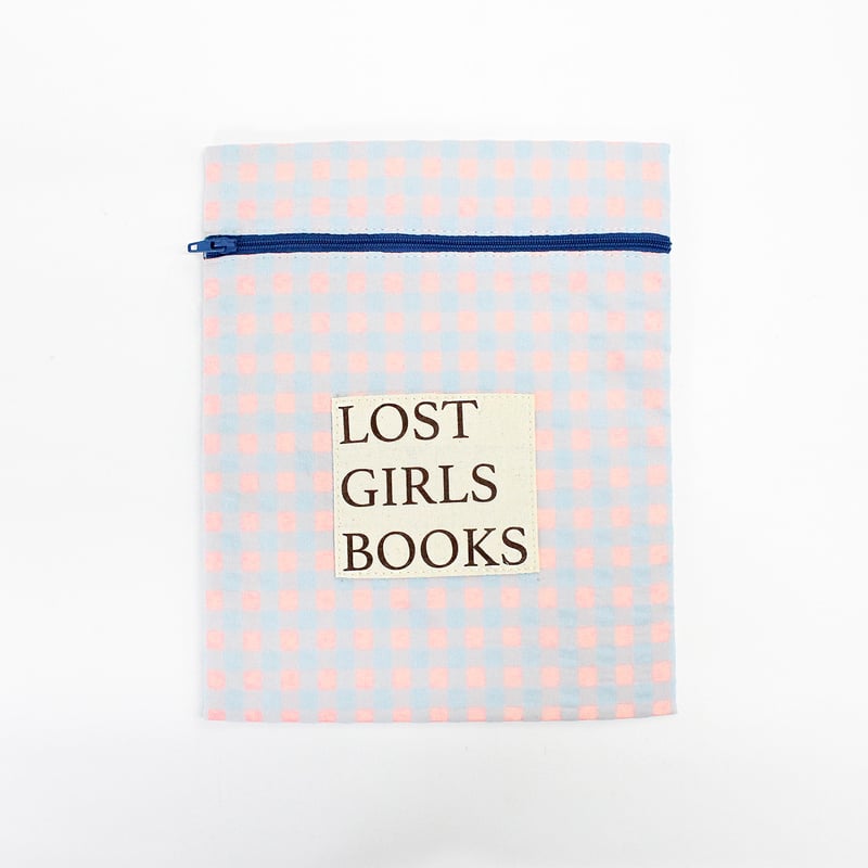 ブックポーチ / NINE STORIES BOOKPOUCH CHECK LP×LB |