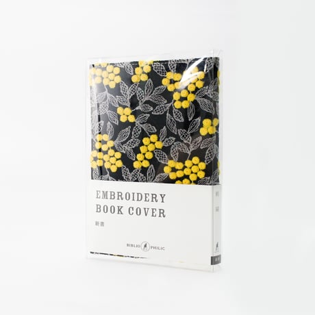 ブックカバー / EMBROIDERY BOOKCOVER  新書 24AW