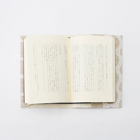 ブックカバー / EMBROIDERY BOOKCOVER CL 46判