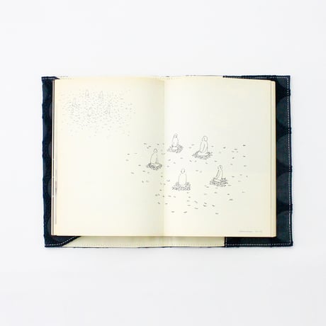 ブックカバー / EMBROIDERY BOOKCOVER CL A5判
