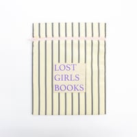 ブックポーチ / NINE STORIES BOOKPOUCH STRIPE YL×BK