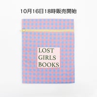 ブックポーチ / NINE STORIES BOOKPOUCH CHECK PK×BL