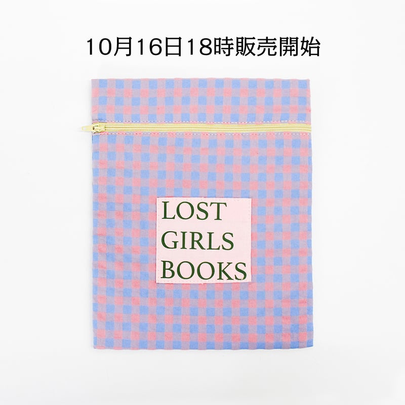 ブックポーチ / NINE STORIES BOOKPOUCH CHECK PK×BL | B