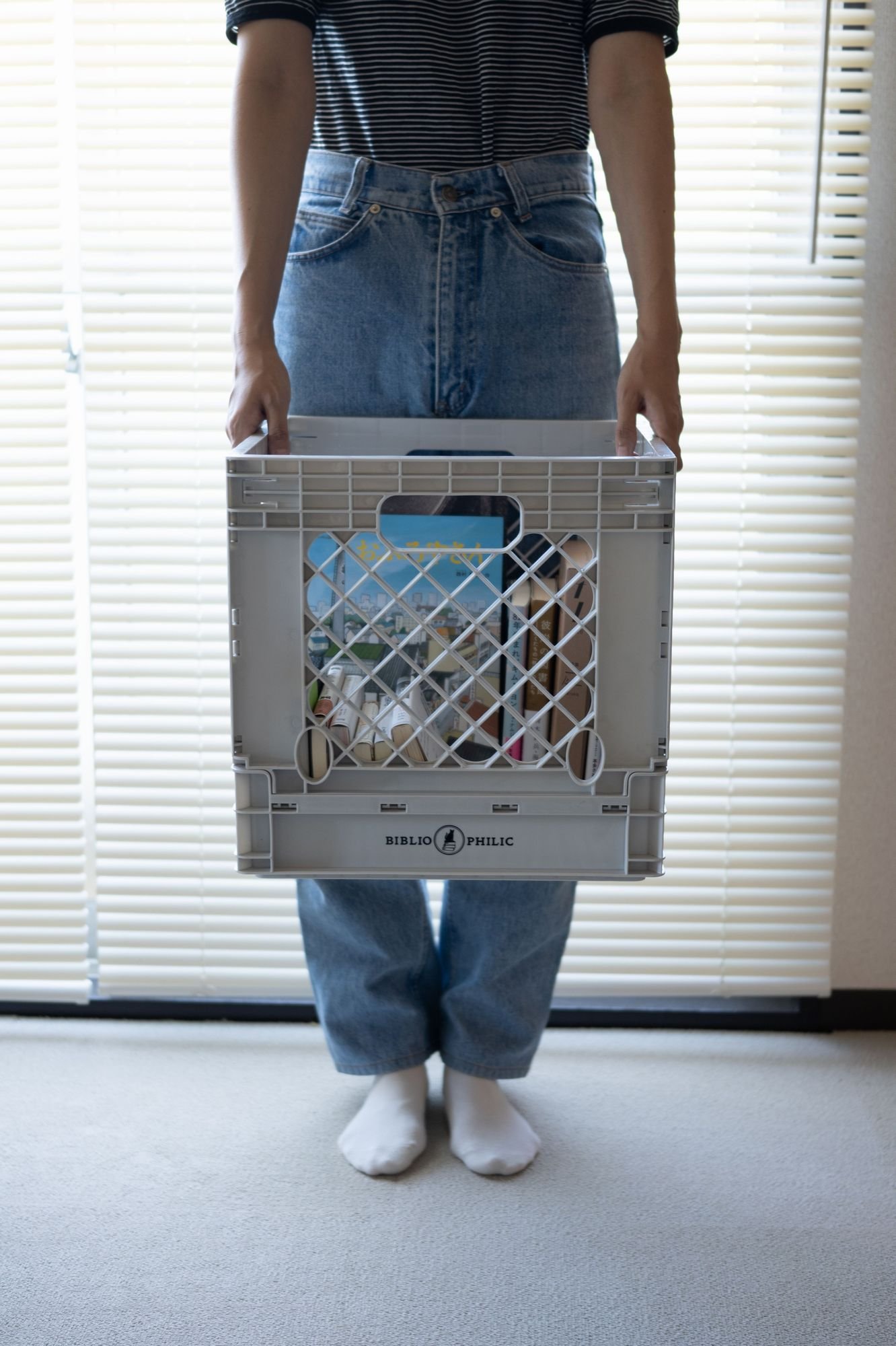 ブッククレート / BIBLIO CRATE | BIBLIOPHILIC