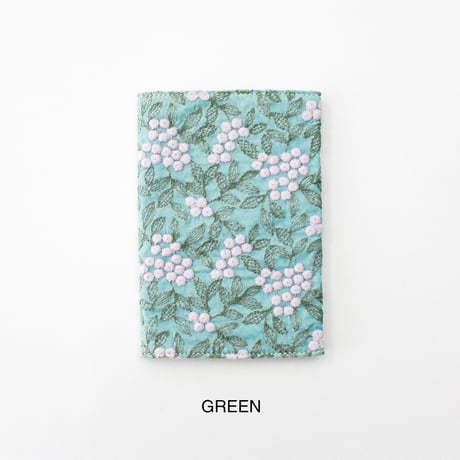 ブックカバー / EMBROIDERY BOOKCOVER  新書 24AW