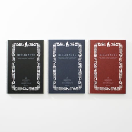 ノート / BIBLIO NOTE 無地 箔 A5