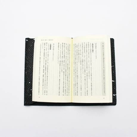 ブックカバー / COW LEATHER BOOK COVER PAINT 新書