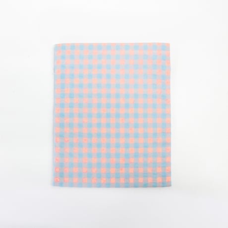 ブックポーチ / NINE STORIES BOOKPOUCH CHECK  LP×LB