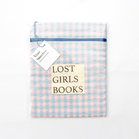 ブックポーチ / NINE STORIES BOOKPOUCH CHECK  LP×LB