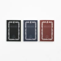 ノート / BIBLIO NOTE 無地 箔 A6文庫
