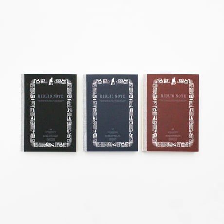 ノート / BIBLIO NOTE 無地 箔 A6文庫