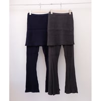 【HER.】コットンカシミヤリブスカートパンツ<7064805>