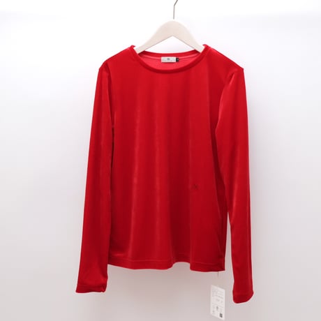 【nue by near.nippon ヌエ】Nue_16 Noir ( Velour Tee ) ノイアー （ ベロア Tシャツ ）  のコピー