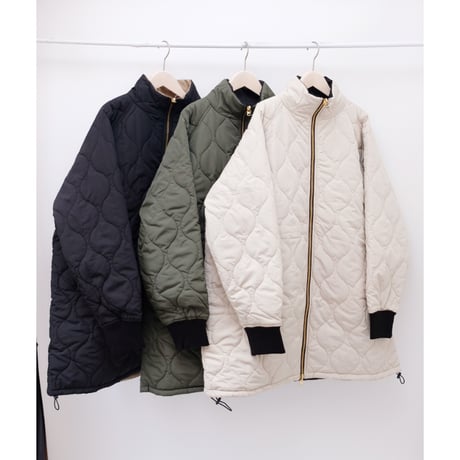 【siro de labonte シロ】quilting reversible coat<R643322>