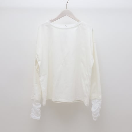 【siro de labonte シロ】ドッキングL/S Tシャツ <R643206>