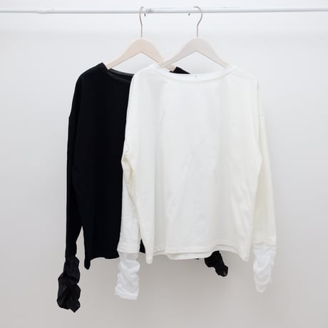 【siro de labonte シロ】ドッキングL/S Tシャツ <R643206>