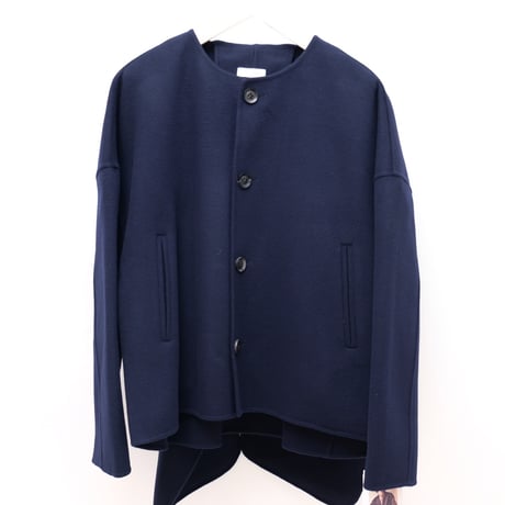 【near.nippon ニアニッポン】NO.831-26L　ストール付ショートコート