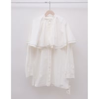 【HER.】オーガニックコットンフレアカラーブラウス<7063704>