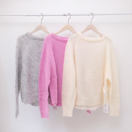 【QTUME】モヘヤニット 652-25519