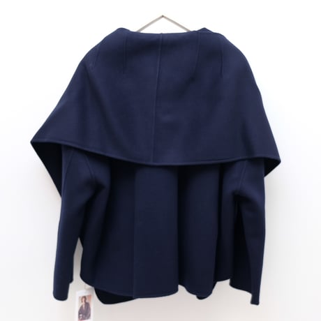 【near.nippon ニアニッポン】NO.831-26L　ストール付ショートコート
