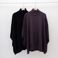 【siro de labonte シロ】ハイネックポンチョベスト<R643101>