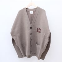 【St.Johns 3rd Club】 カレッジニットカーディガン　SJ26-079