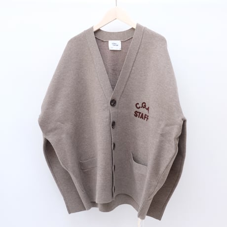 【St.Johns 3rd Club】 カレッジニットカーディガン　SJ26-079