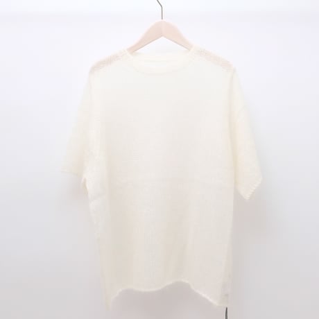 【HER.】モヘアハーフスリーブプルオーバ<7063504>
