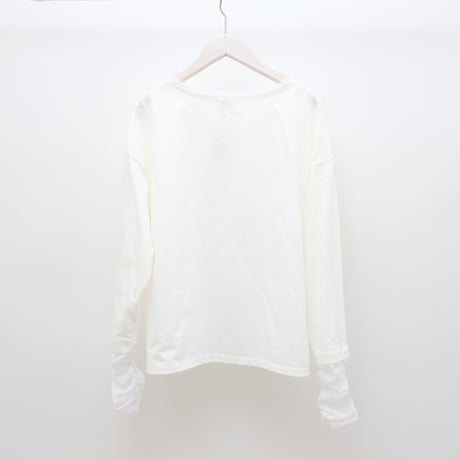 【siro de labonte シロ】ドッキングL/S Tシャツ <R643206>