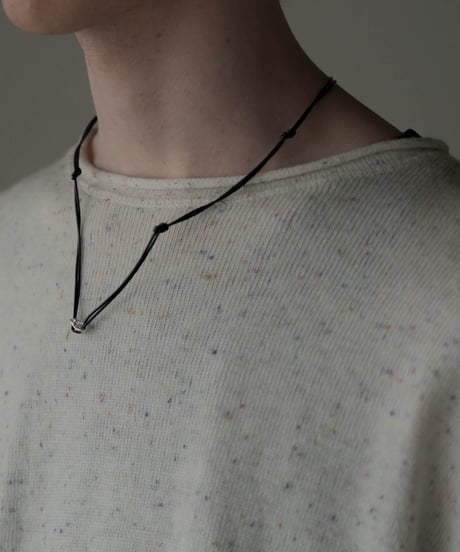 LEATHER CORD HERITAGE NECKLACE by SILVER 925