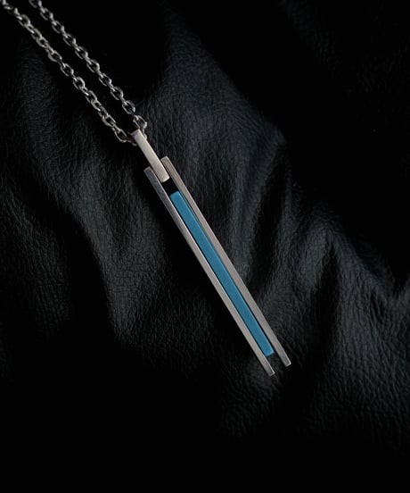 FOLIE STONE SILVER OBJECT NECKLACE