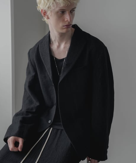 SHRINK WOOL LINEN ARTISAN JACKET